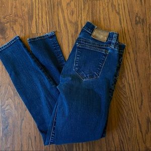 J. Crew toothpick jeans size 26